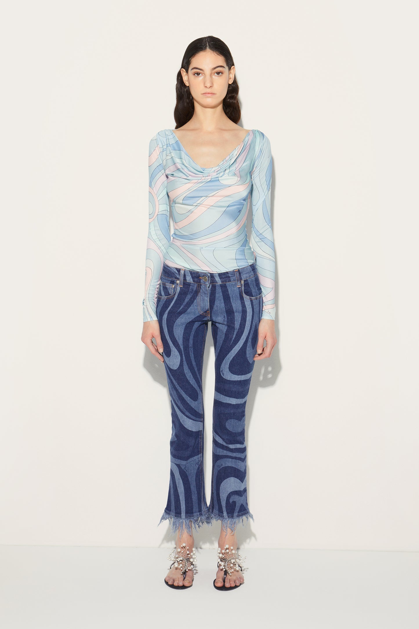 Marmo-Print Top View 2 - Pucci