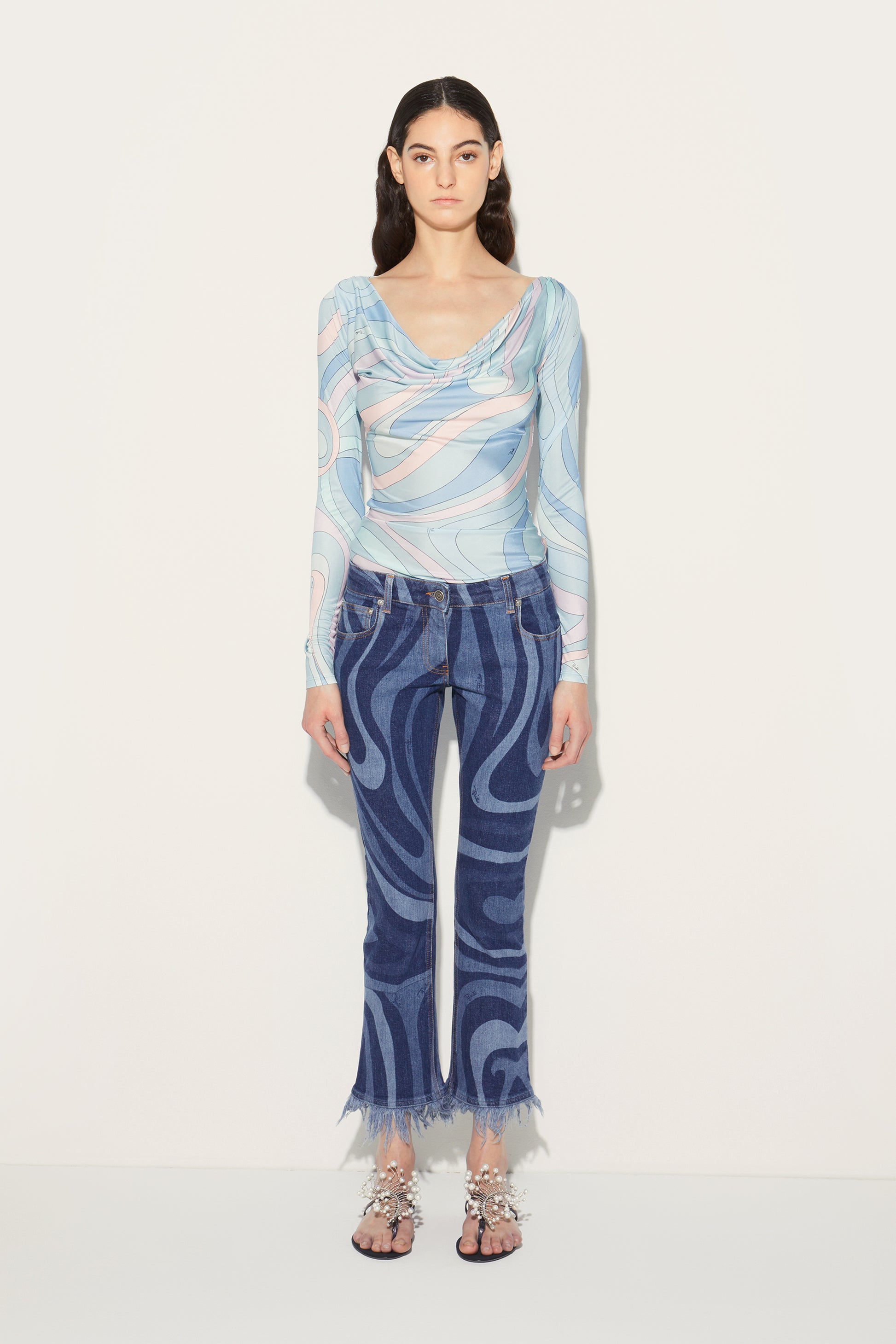 Marmo-Print Top View 2 - Pucci