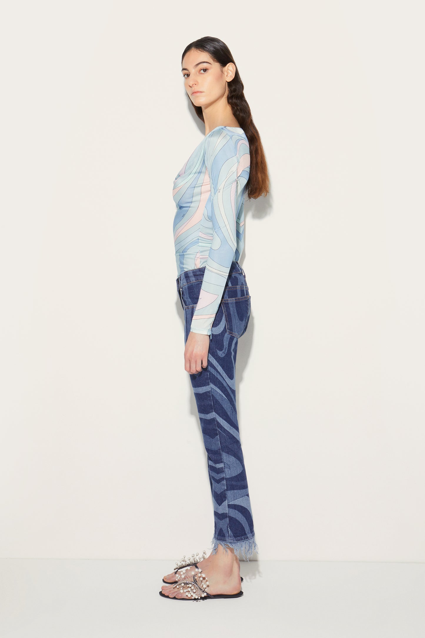 Marmo-Print Top View 3 - Pucci
