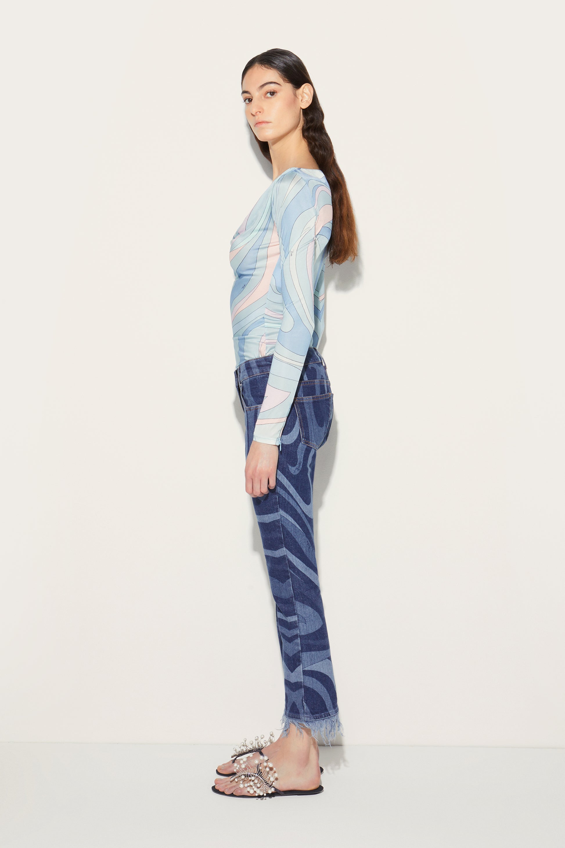 Marmo-Print Top View 3 - Pucci