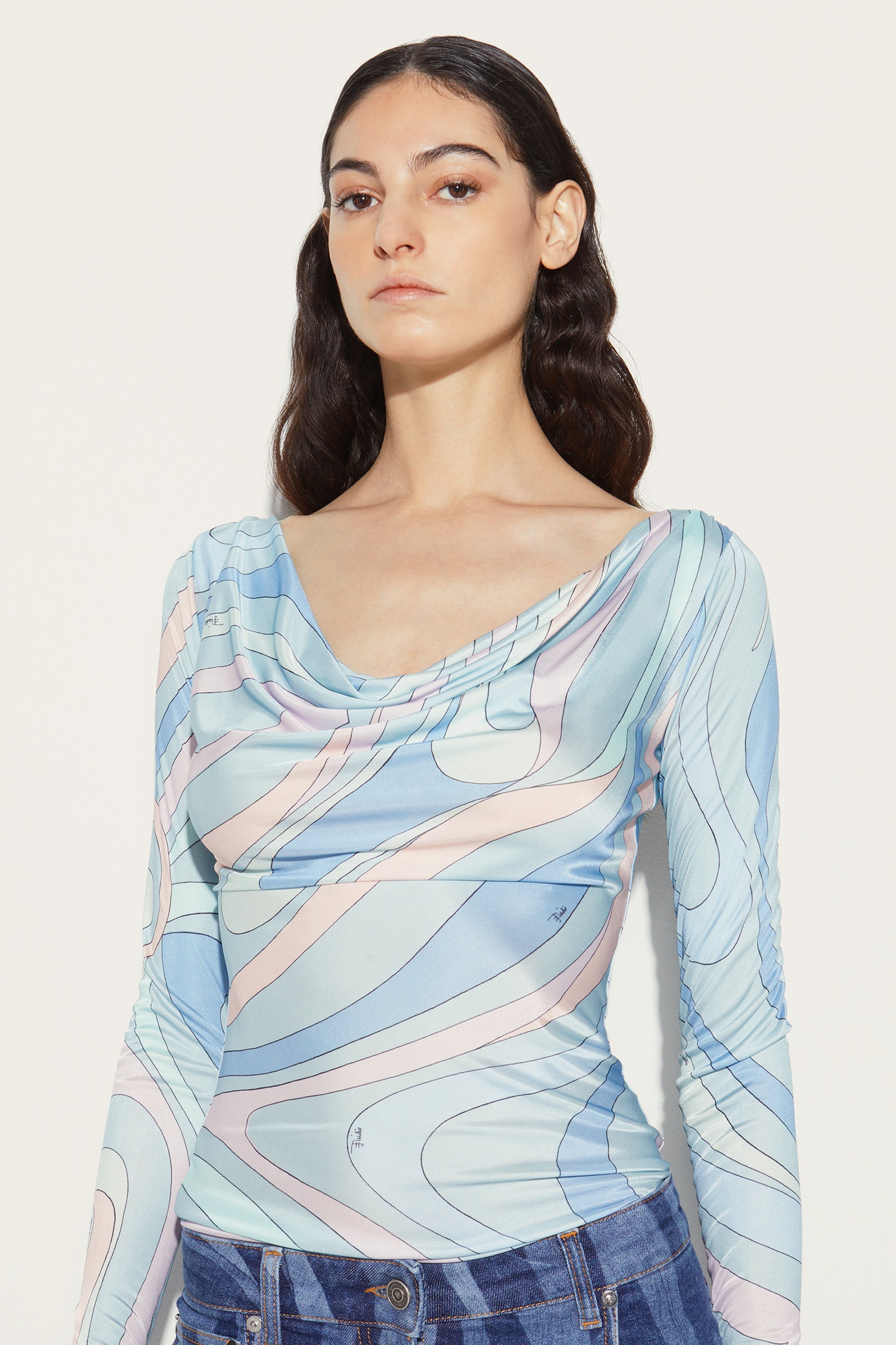 Marmo-Print Top View 5 - Pucci