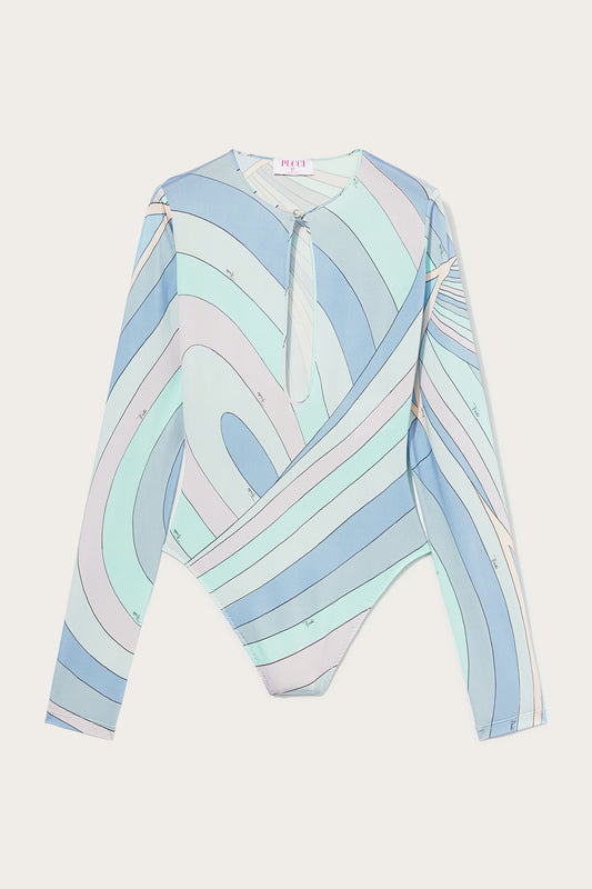 Iride-Print Bodysuit View 1 - Pucci