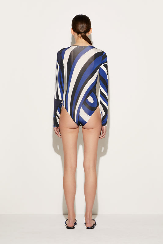 Iride-Print Bodysuit View 4 - Pucci