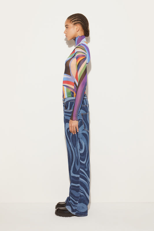 Iride-Print Top View 3 - Pucci