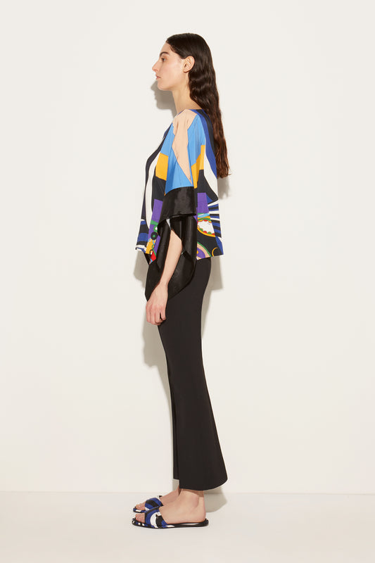 Iride-Print Kaftan Top View 3 - Pucci