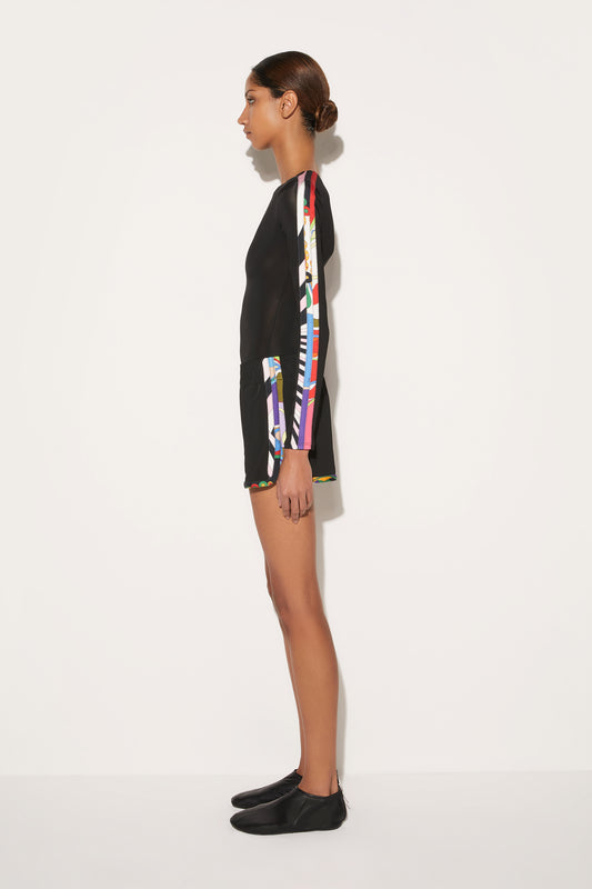 Cut-Out Bodysuit View 3 - Pucci