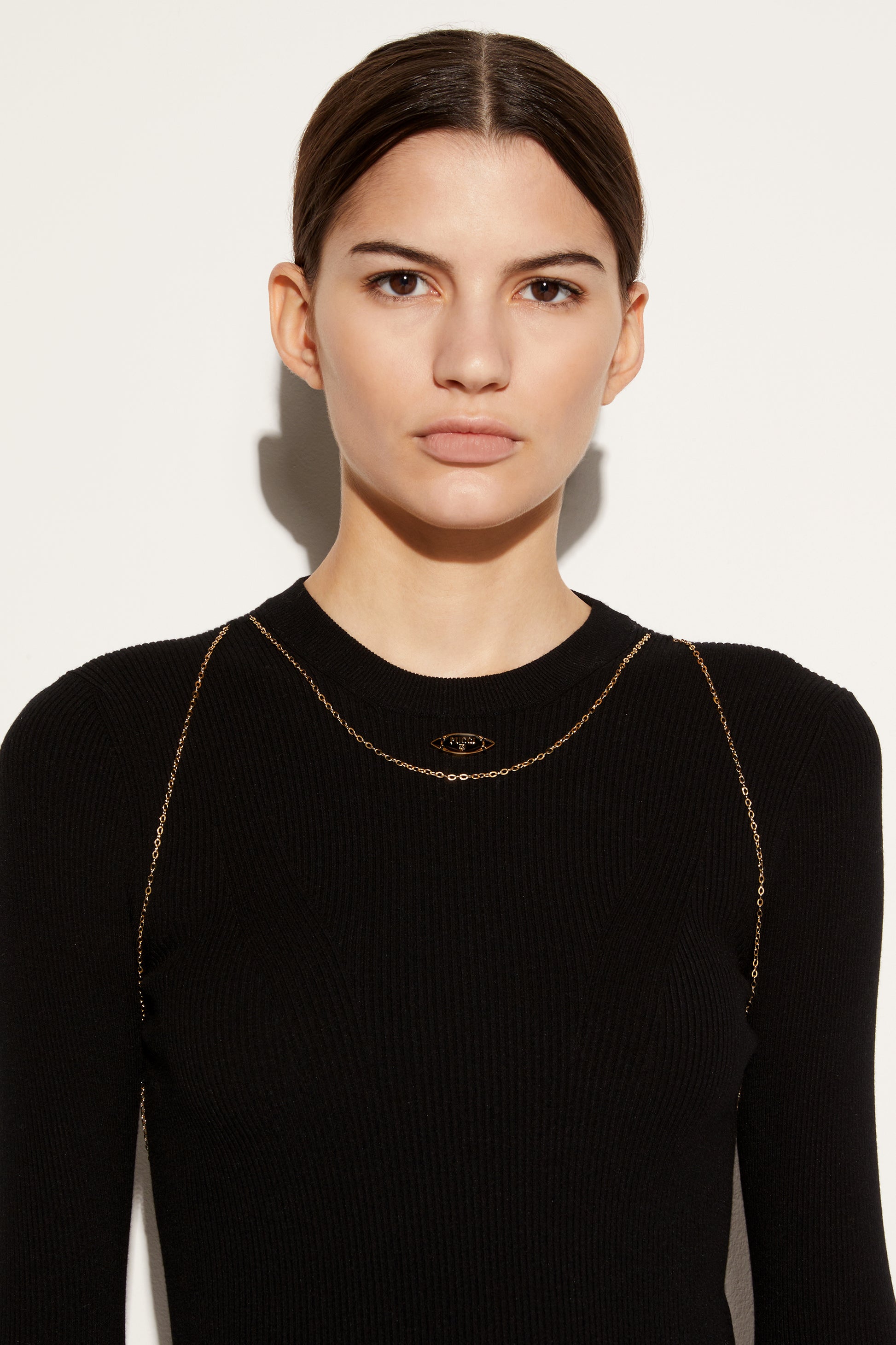 Chain-Embellished Mini Dress View 5 - Pucci