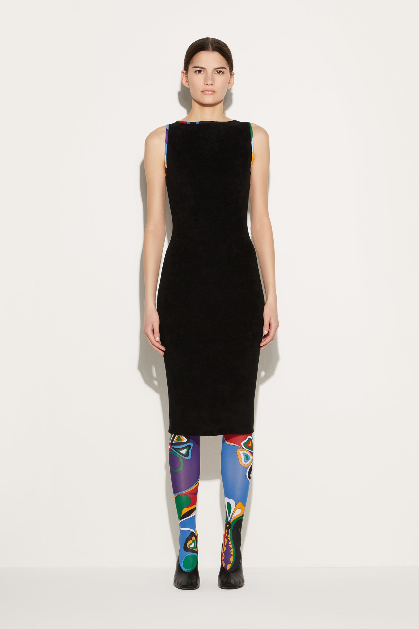 Boat-Neck Dress View 2 - Pucci