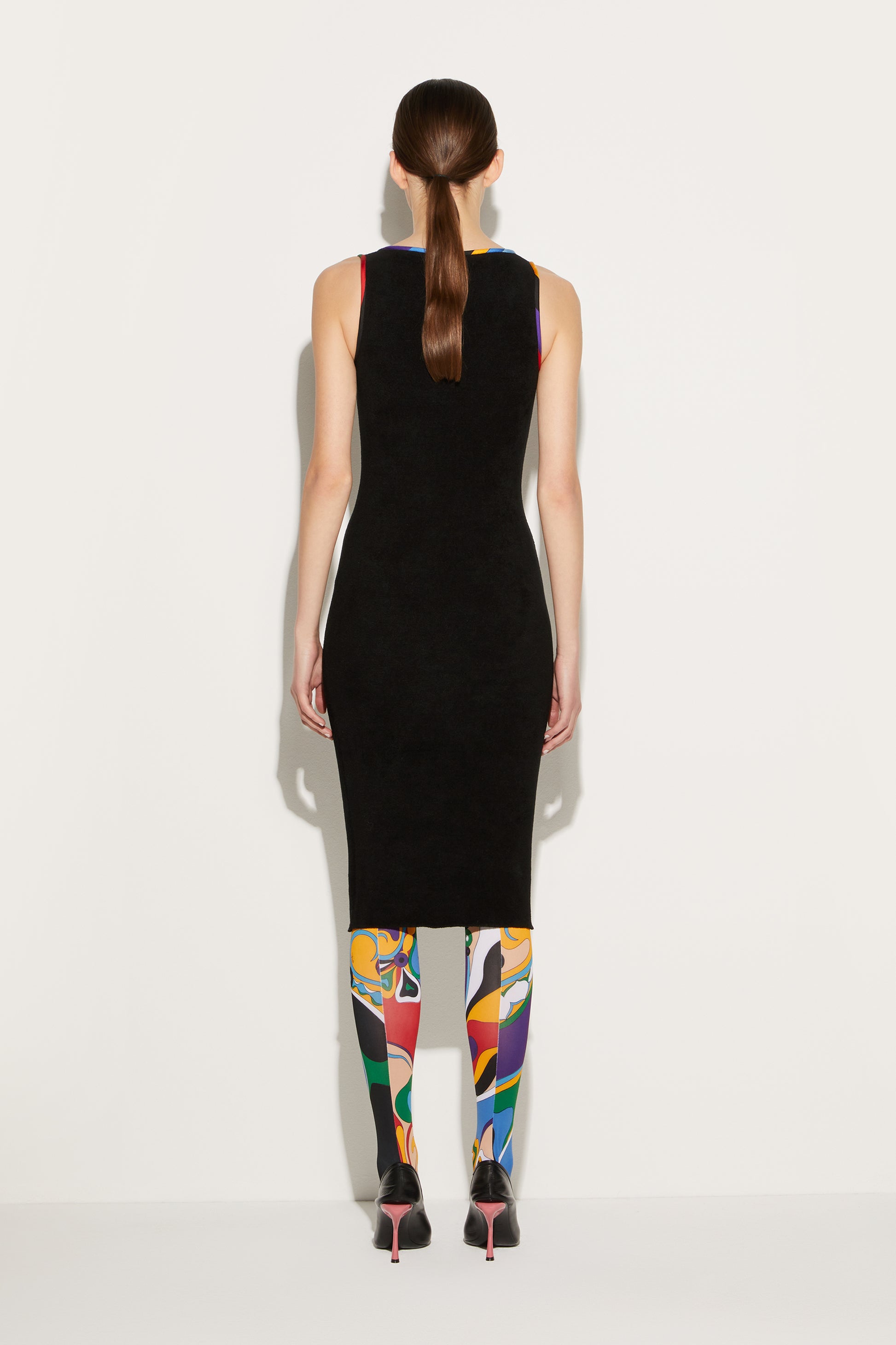 Boat-Neck Dress View 4 - Pucci