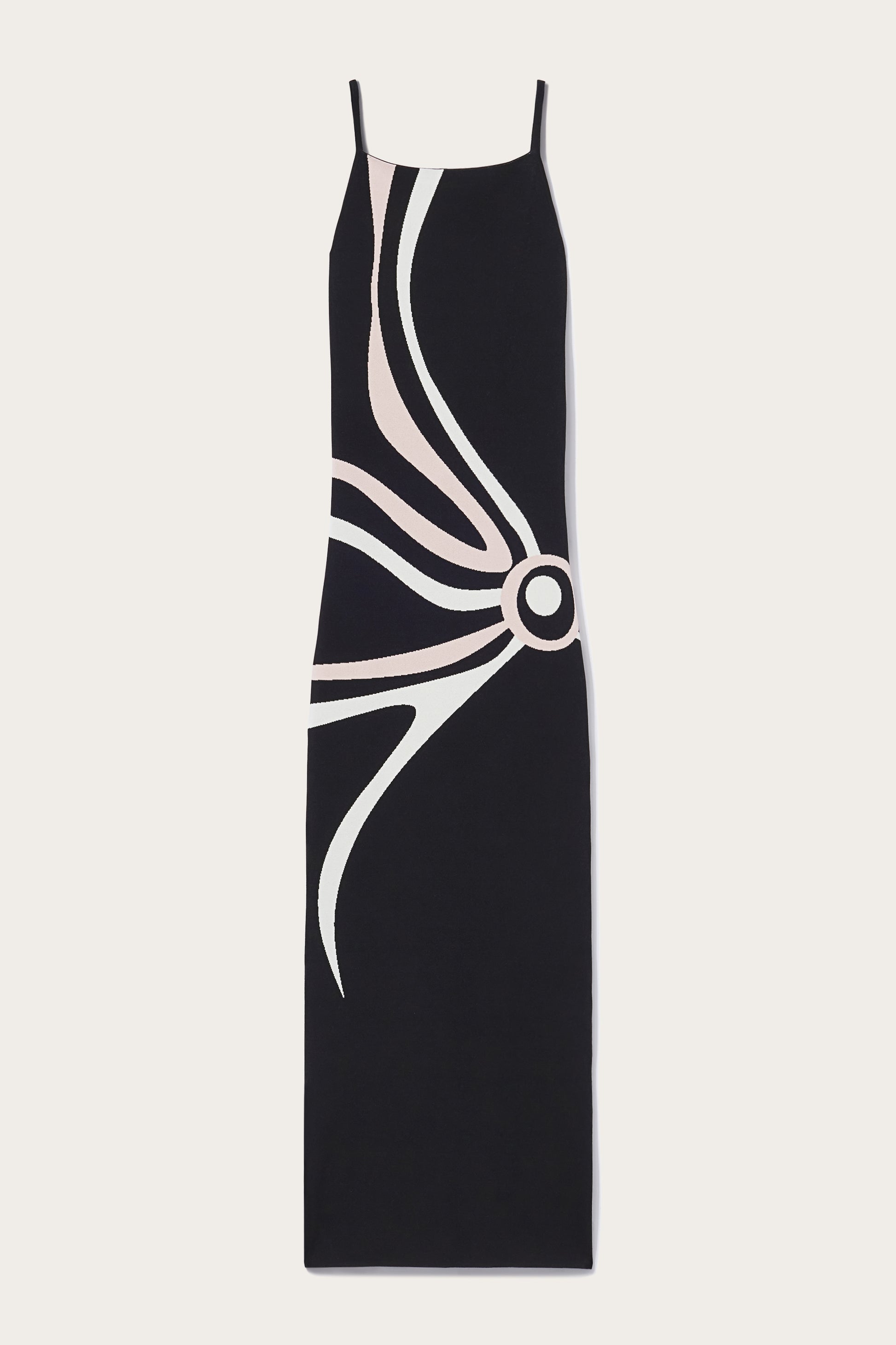 Marmo-Jacquard Long Dress View 1 - Pucci