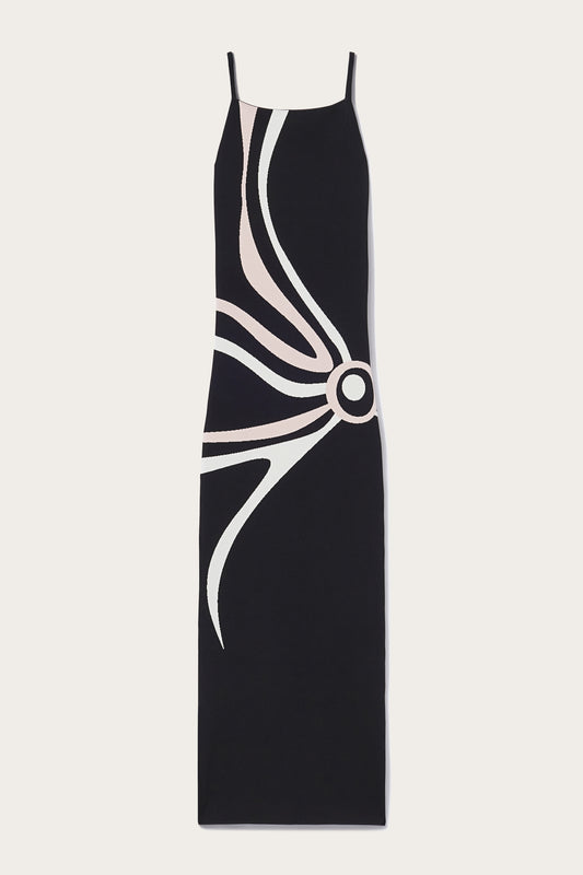 Marmo-Jacquard Long Dress View 1 - Pucci