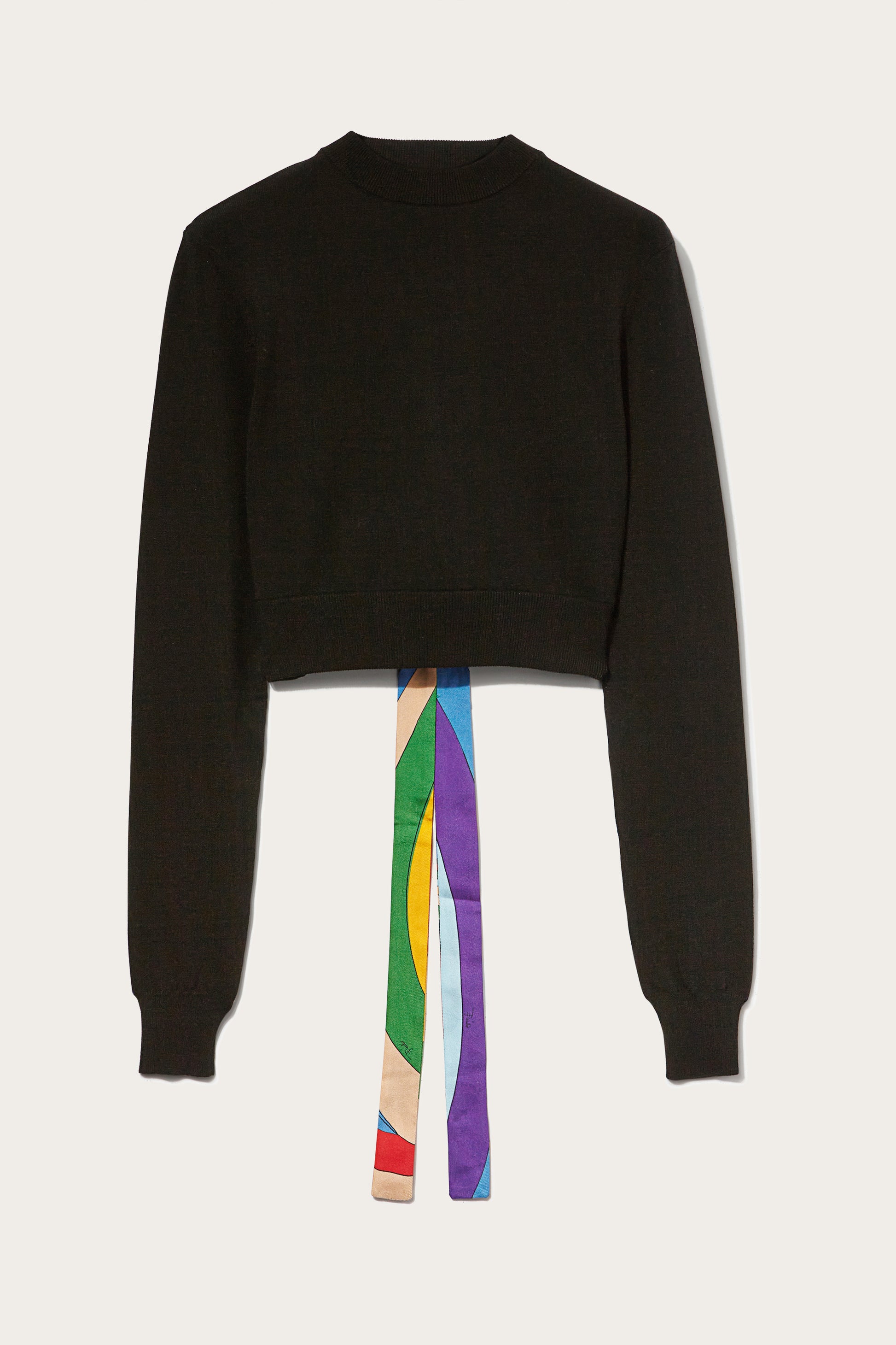 Cropped Sweater View 1 - Pucci
