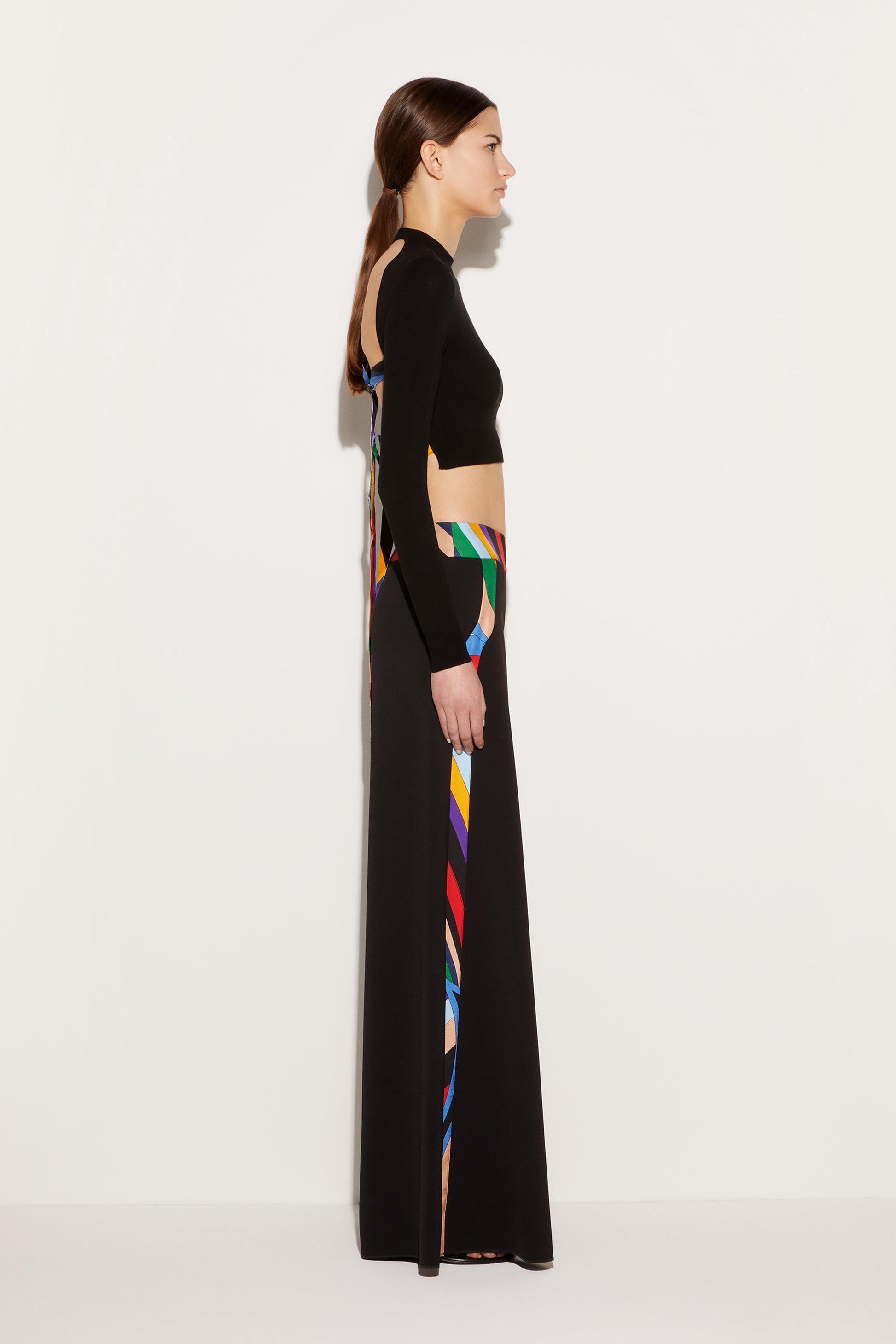 Cropped Sweater View 3 - Pucci