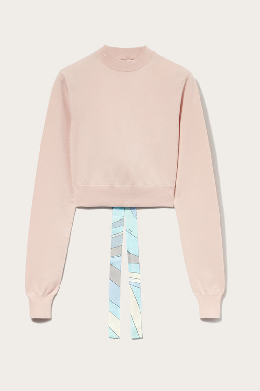 Cropped Sweater View 1 - Pucci