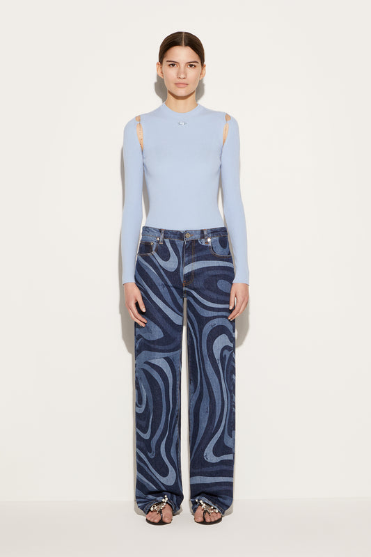 Chain-Embellished Sweater View 2 - Pucci