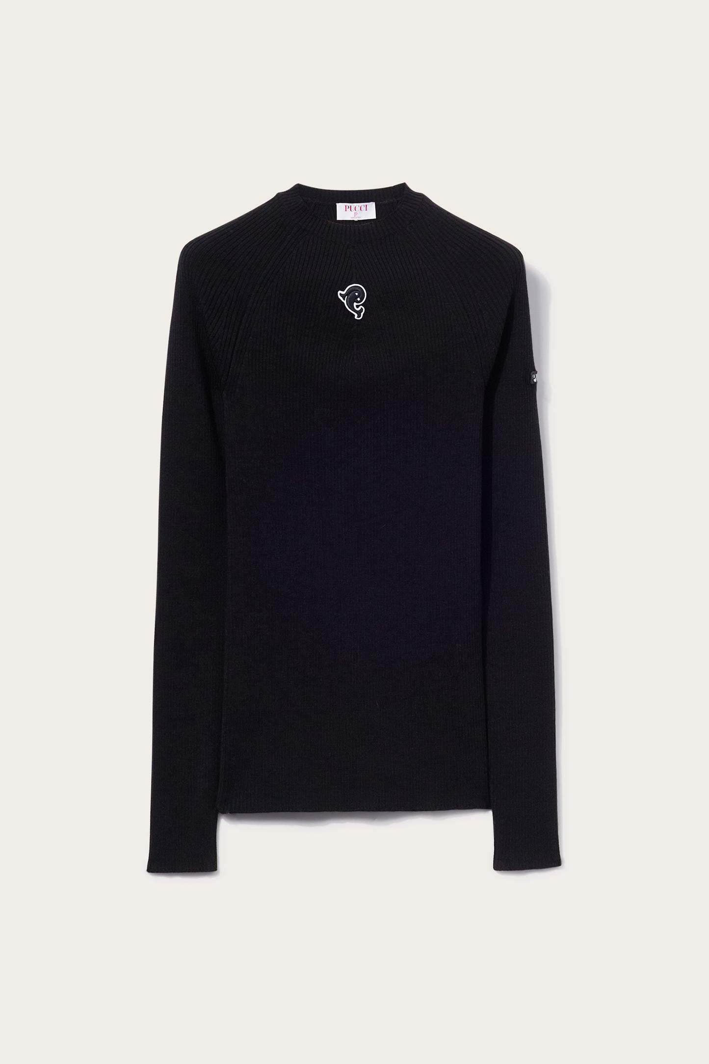 Logo-Appliqué Sweater View 1 - Pucci