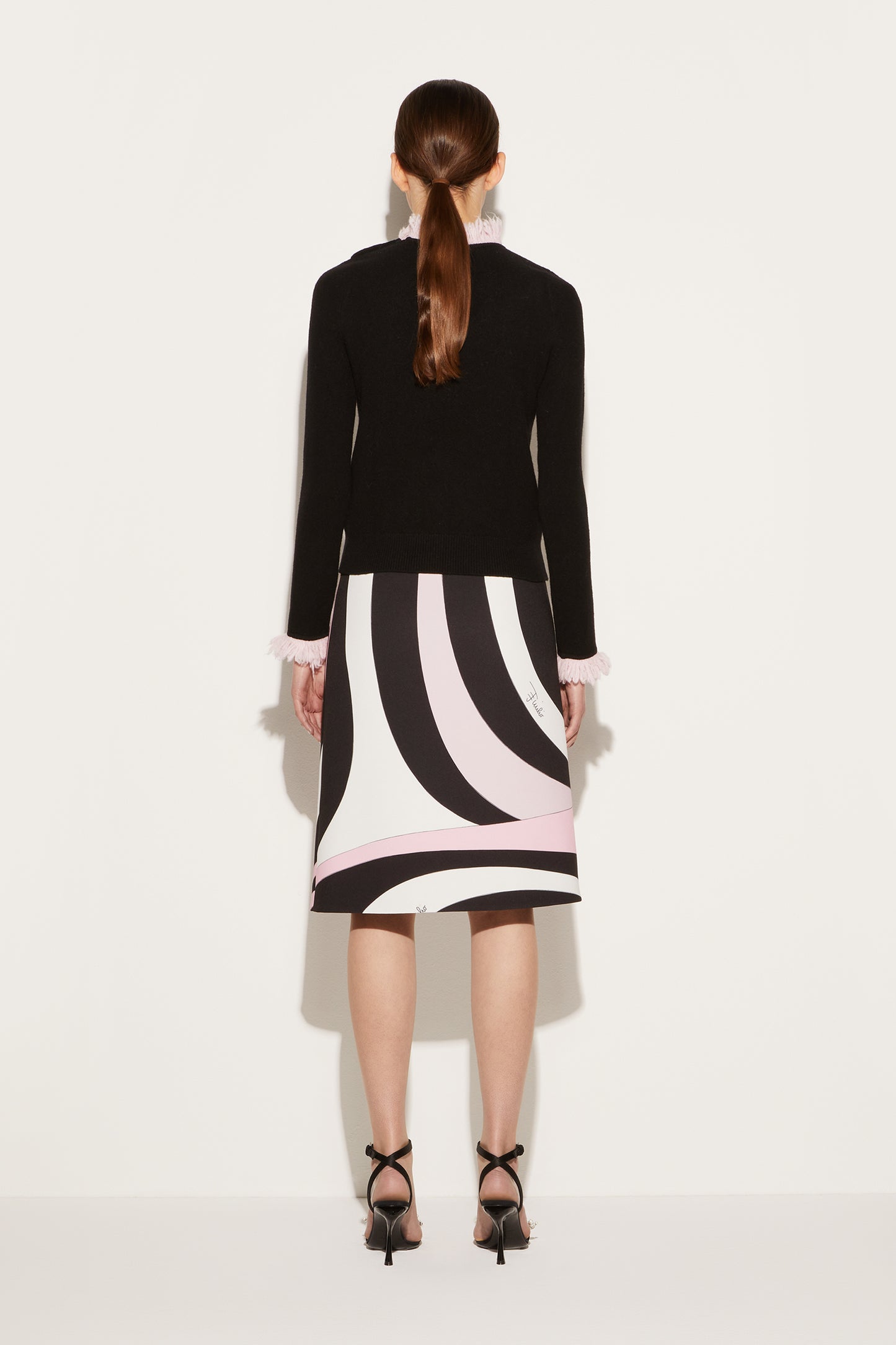 Fringed Sweater View 4 - Pucci