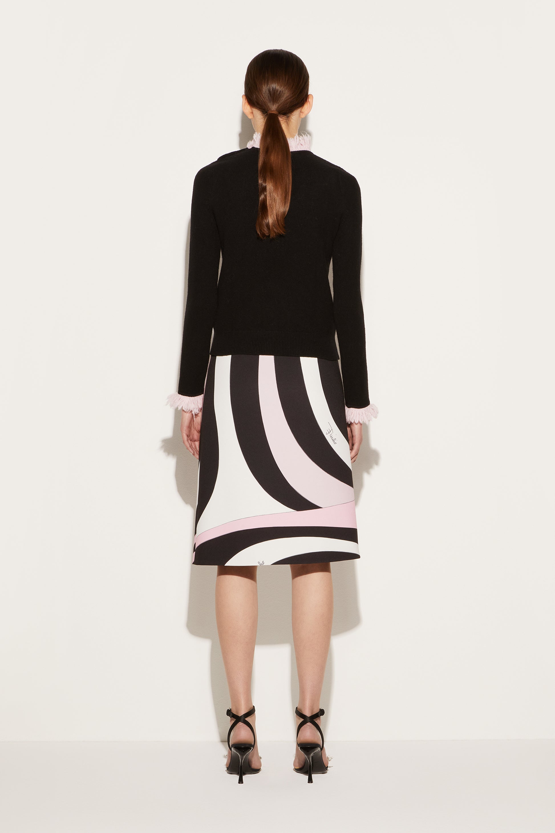 Fringed Sweater View 4 - Pucci