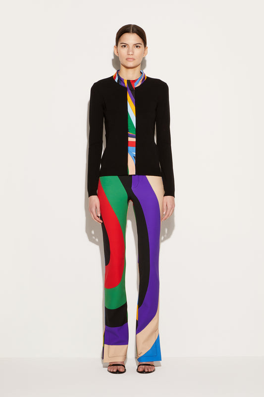 Long-Sleeve Cardigan View 2 - Pucci