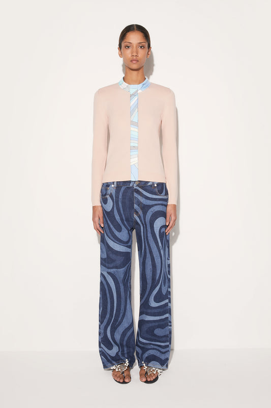 Long-Sleeve Cardigan View 2 - Pucci