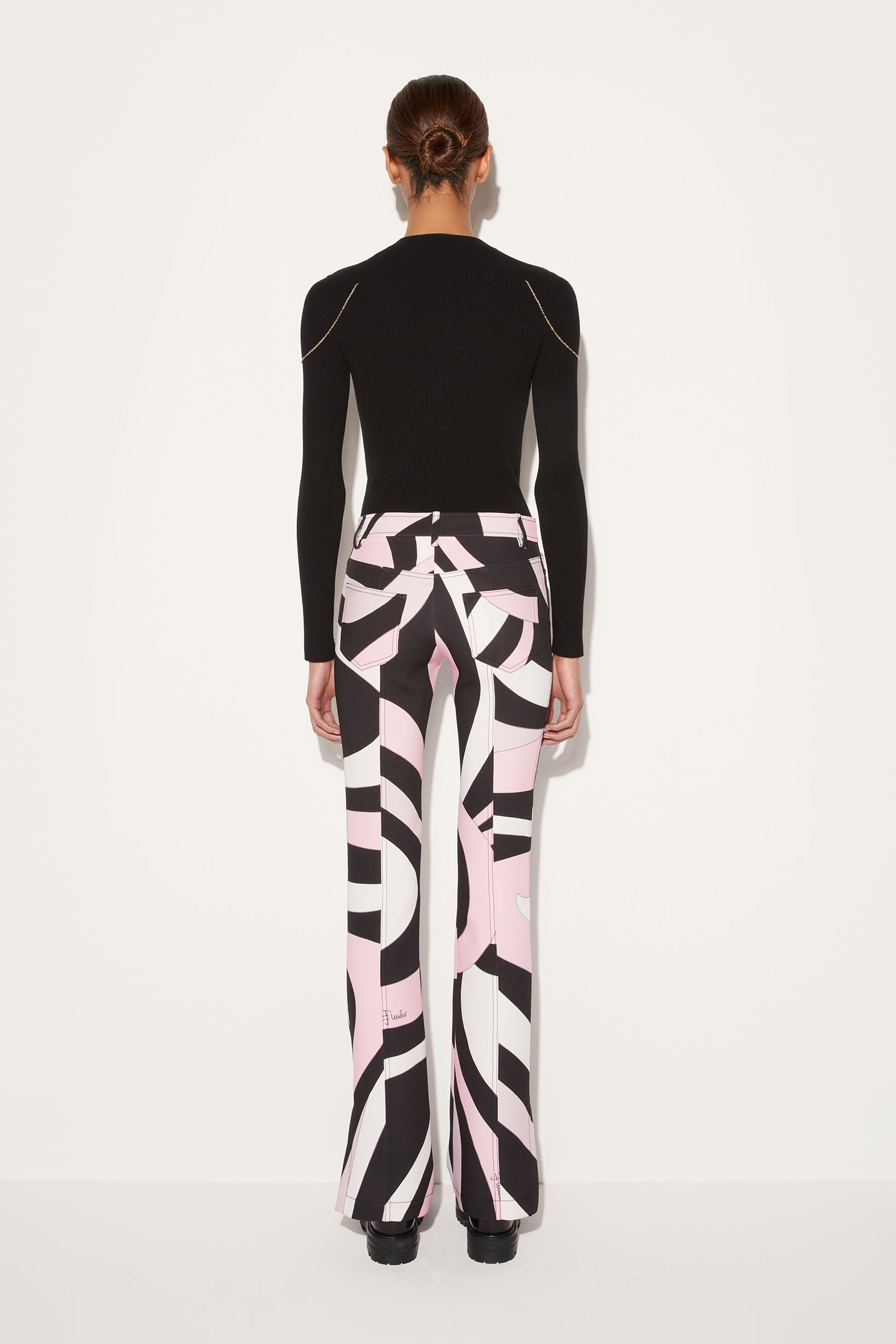 Chain-Embellished Cardigan View 4 - Pucci
