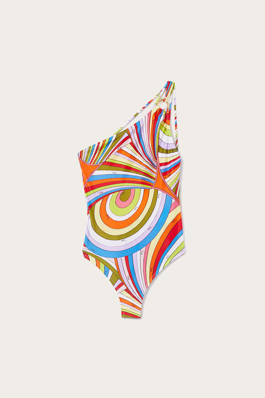 Iride-Print Swimsuit View 1 - Pucci