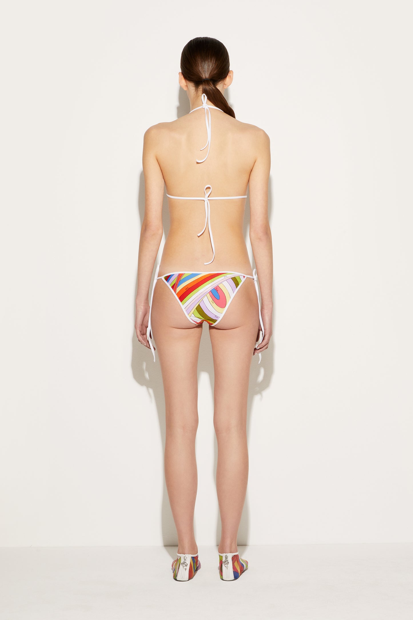 Iride-Print Bikini Briefs View 4 - Pucci