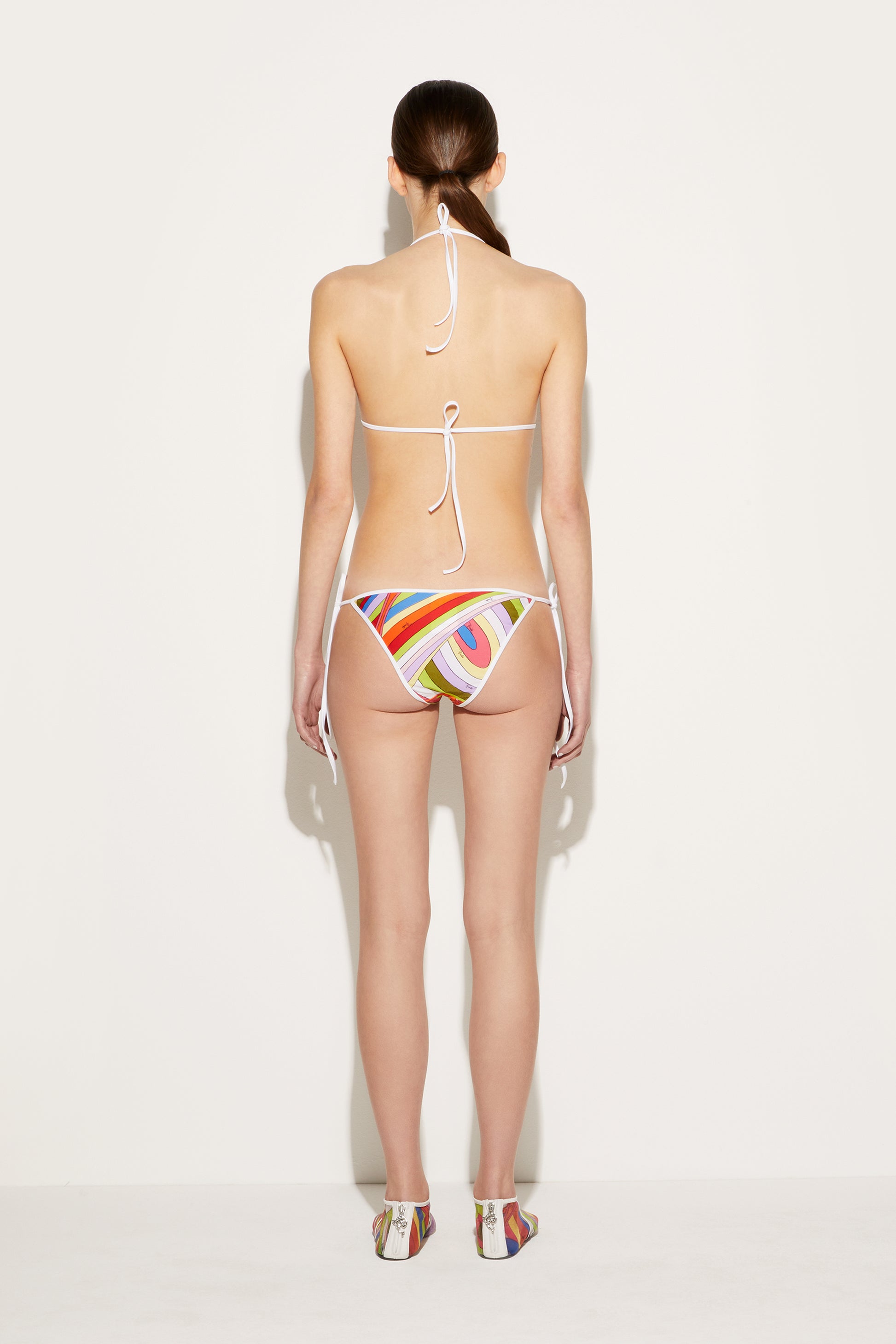 Iride-Print Bikini Briefs View 4 - Pucci