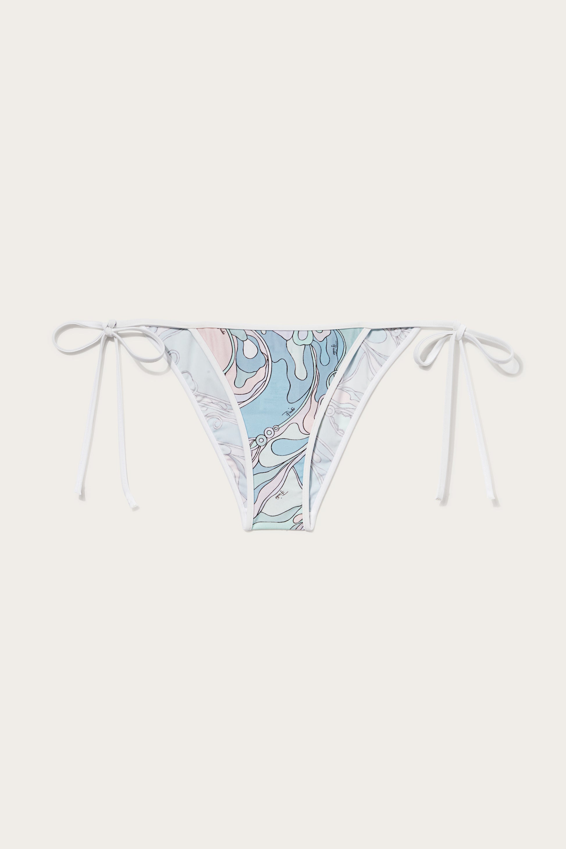 Orchidee-Print Bikini Briefs View 1 - Pucci