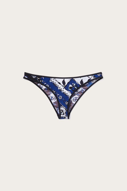 Festa-Print Bikini Briefs View 1 - Pucci