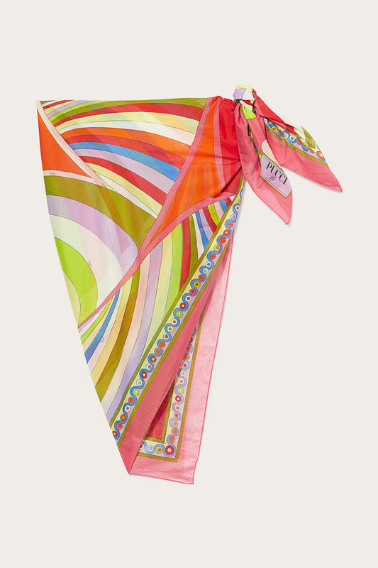 Iride-Print Cotton Pareo View 1 - Pucci