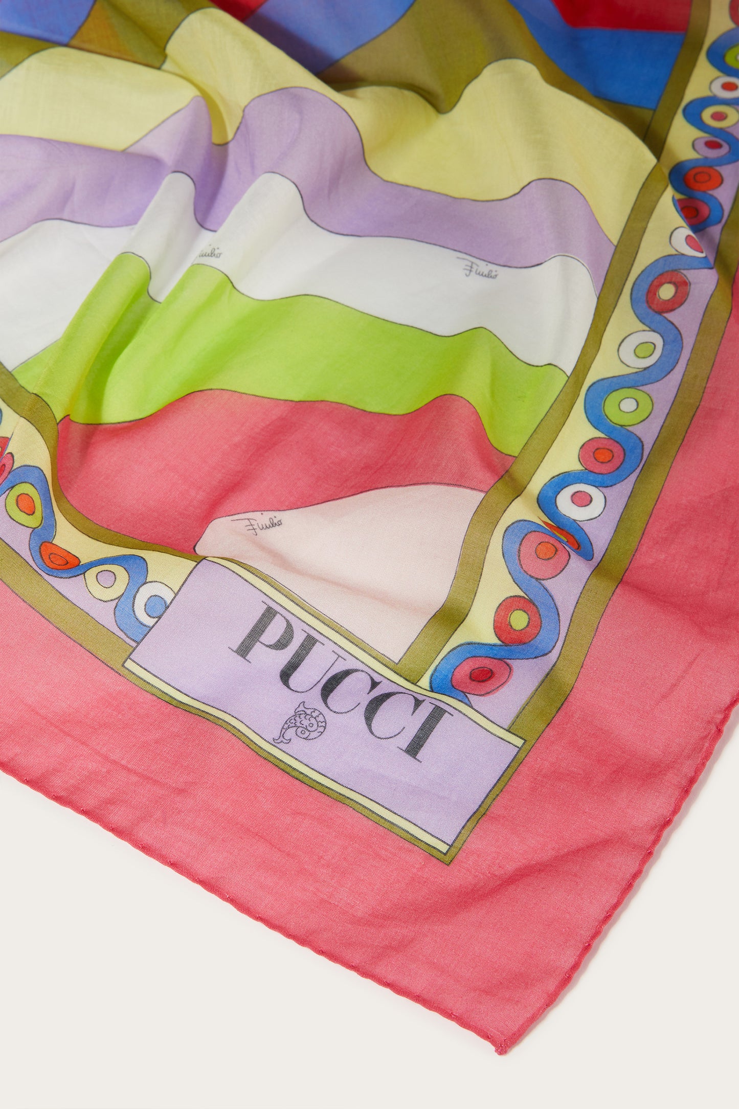 Iride-Print Cotton Pareo View 3 - Pucci