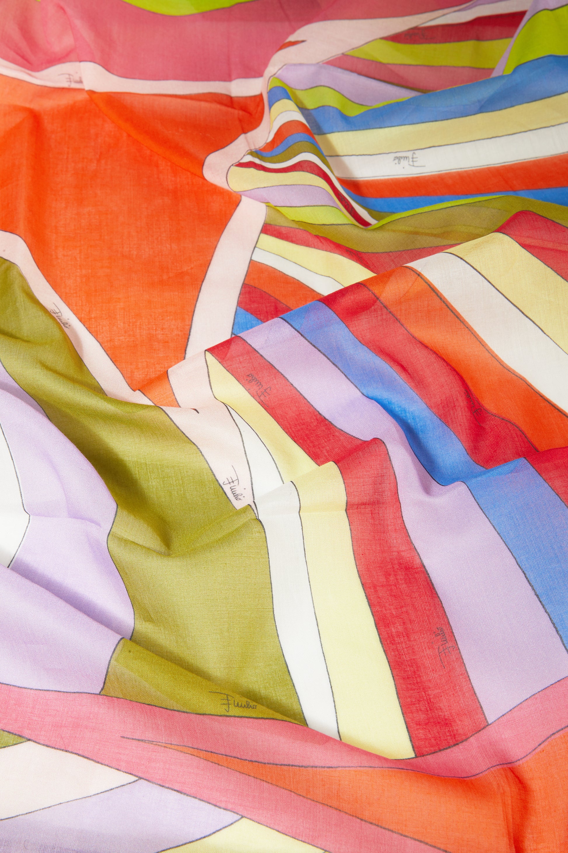 Iride-Print Cotton Pareo View 4 - Pucci