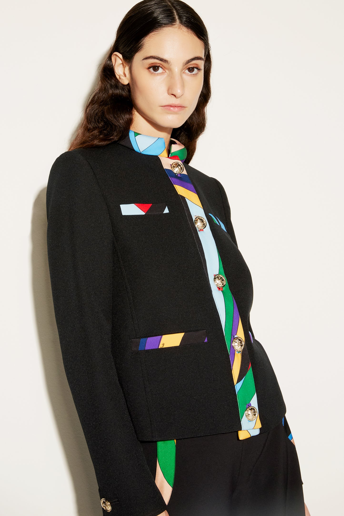 Iride-Print Jacket View 2 - Pucci