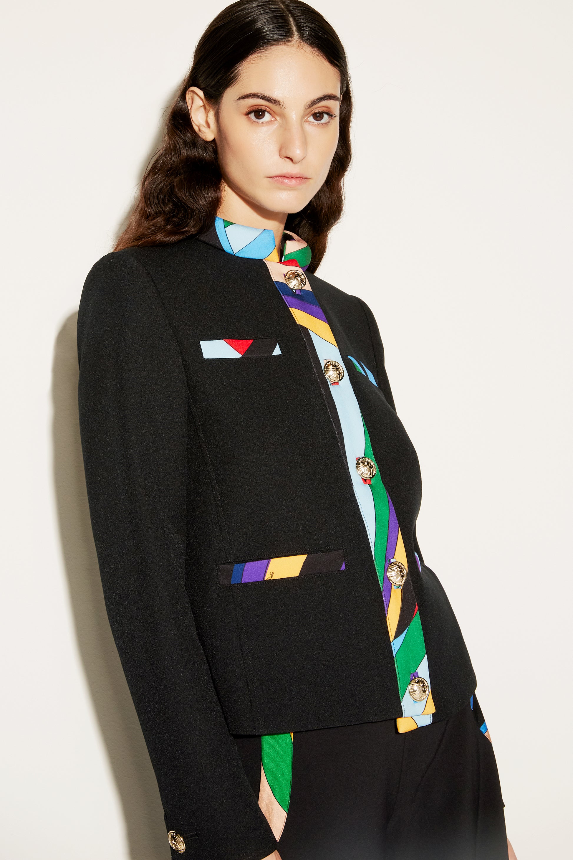 Iride-Print Jacket View 2 - Pucci