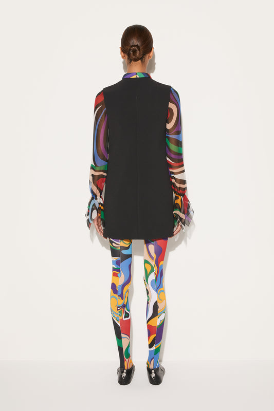Marmo-Print Mini Dress View 4 - Pucci