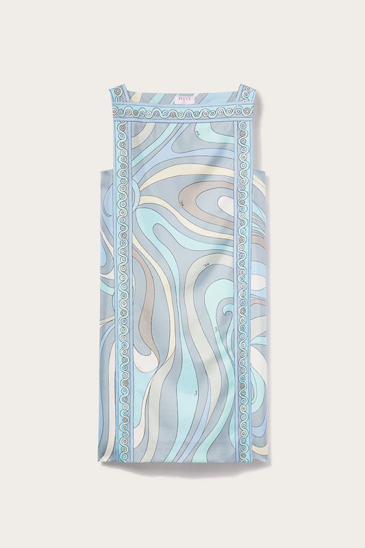 Marmo-Print Silk-Twill Dress View 1 - Pucci