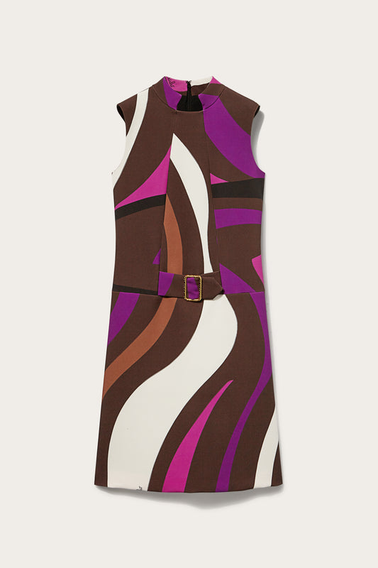 Marmo-Print Mini Dress View 1 - Pucci