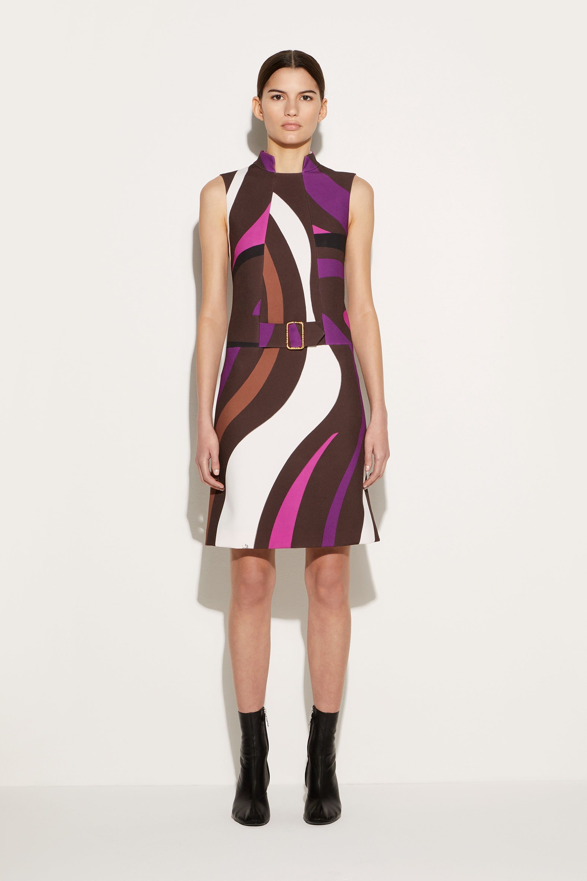 Marmo-Print Mini Dress View 2 - Pucci