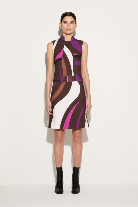 Marmo-Print Mini Dress View 2 - Pucci