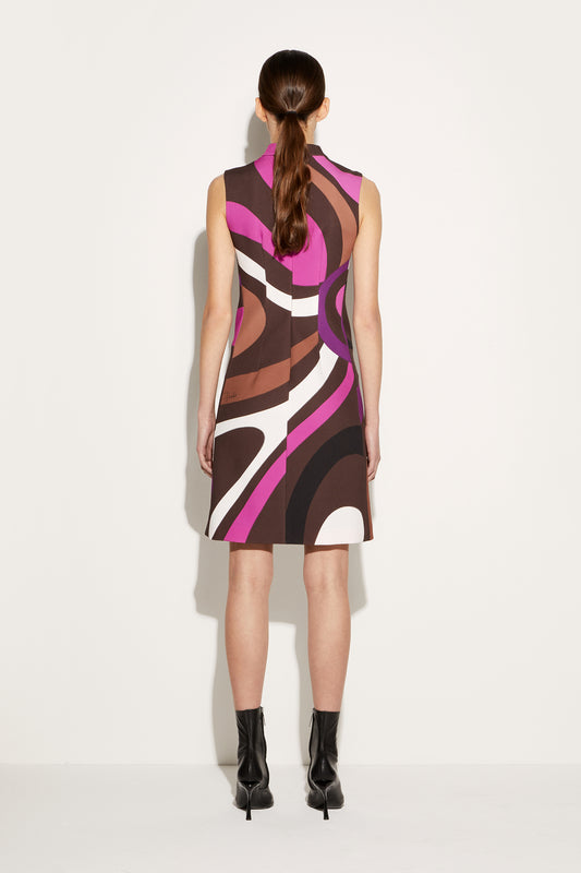 Marmo-Print Mini Dress View 4 - Pucci