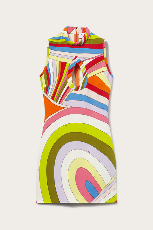 Iride-Print Mini Dress View 1 - Pucci