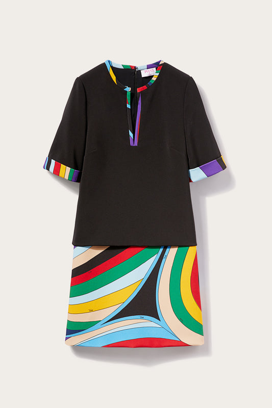 Iride-Print Mini Dress View 1 - Pucci