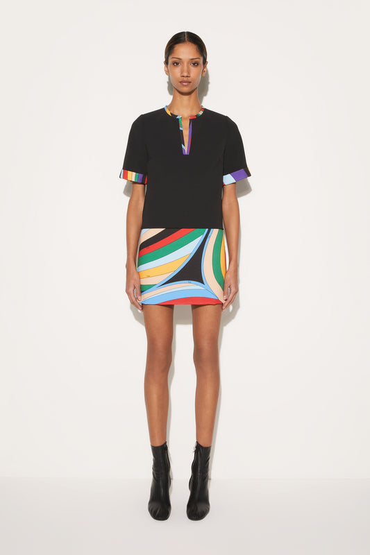 Iride-Print Mini Dress View 2 - Pucci