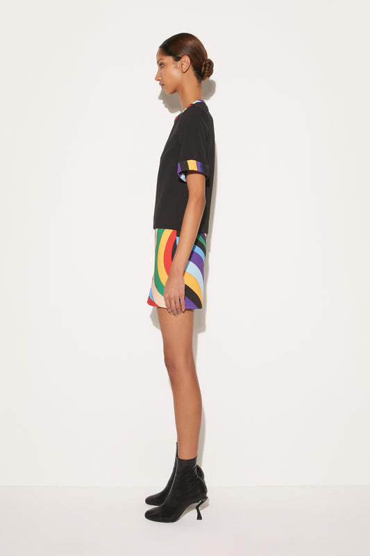 Iride-Print Mini Dress View 3 - Pucci