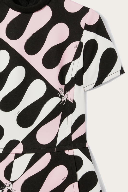 Leocorno-Print Mini Dress View 6 - Pucci