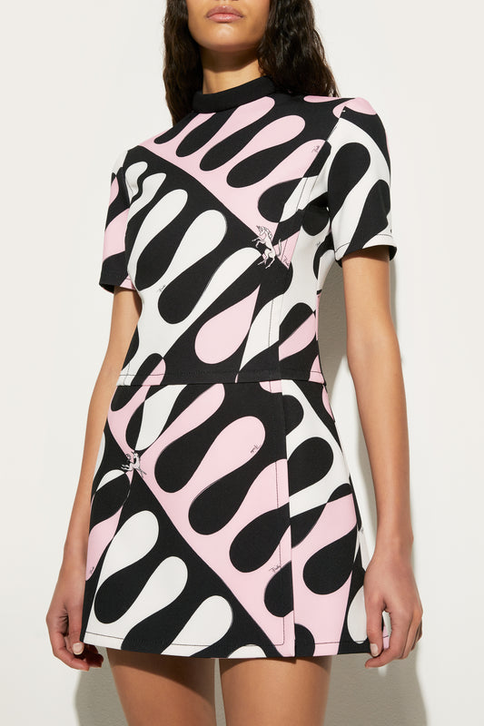 Leocorno-Print Mini Dress View 5 - Pucci