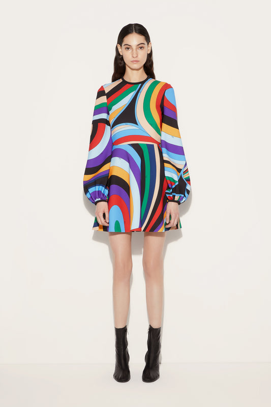 Iride-Print Mini Dress View 2 - Pucci