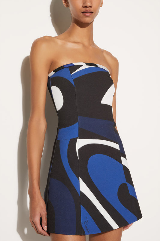 Marmo-Print Mini Dress View 5 - Pucci