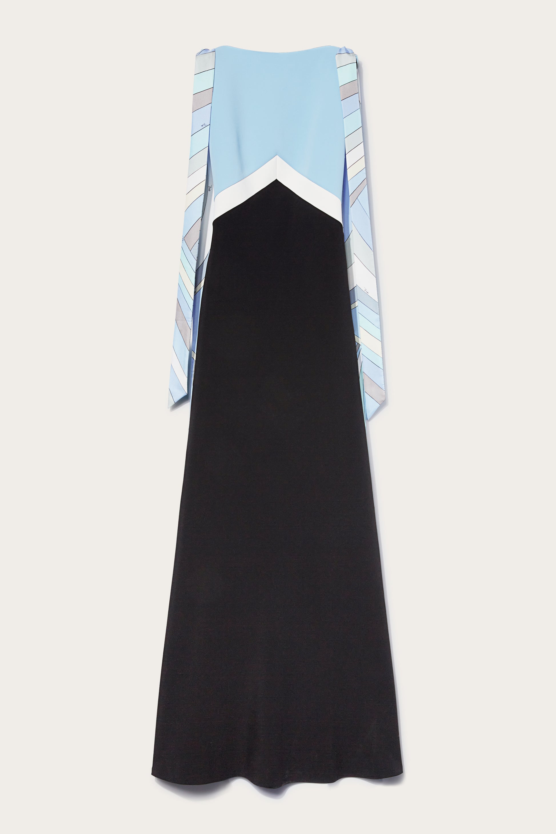 Colourblock Long Dress View 1 - Pucci